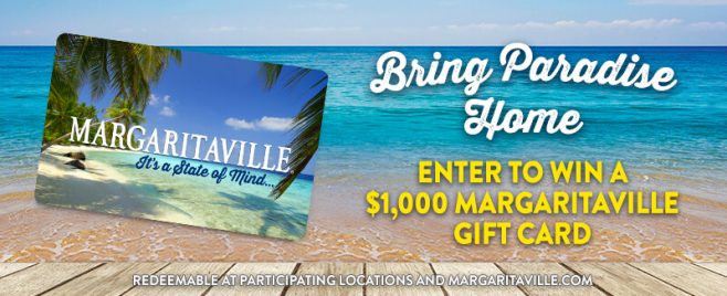 Margaritaville's Bring Paradise Home Giveaway