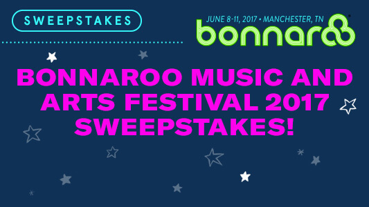 CMT BONNAROO Music & Arts Festival 2017 Sweepstakes