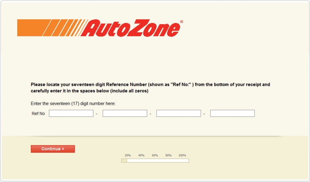 AutoZone Customer Satisfaction Survey Sweepstakes