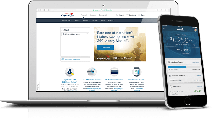 capital one auto finance pay online