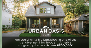 HGTV Urban Oasis 2016 Sweepstakes