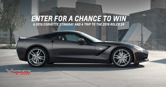 20th Anniversary of Corvette Racing Sweepstakes (RaceToWinCorvette.com)