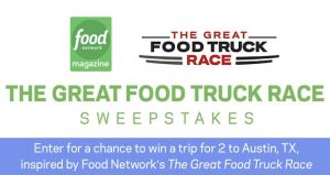 Enter The Food Network Food Truck Sweepstakes To Win