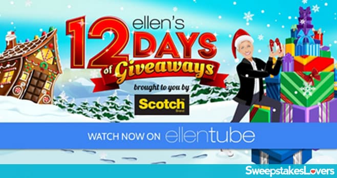 Ellen 12 Days Of Giveaways 2019 (Ellentube.com/12Days)