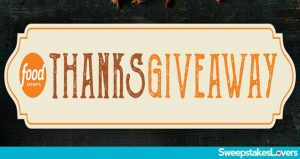 Food Network Thanksgiving Giveaway 2020