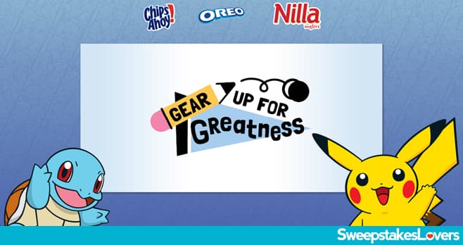 Pokémon Gear Up For Greatness Sweepstakes & Instant Win Game 2021