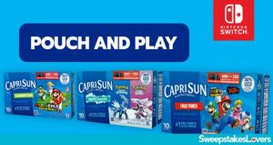 Capri Sun Nintendo Switch Instant Win Game & Sweepstakes 2021