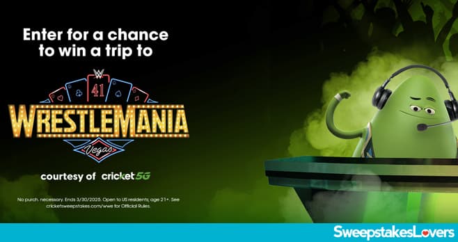 Cricket Wireless WrestleMania 41 Sweepstakes 2025