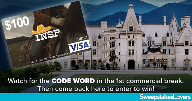 INSP Watch To Win Blue Ridge Code Sweepstakes 2024