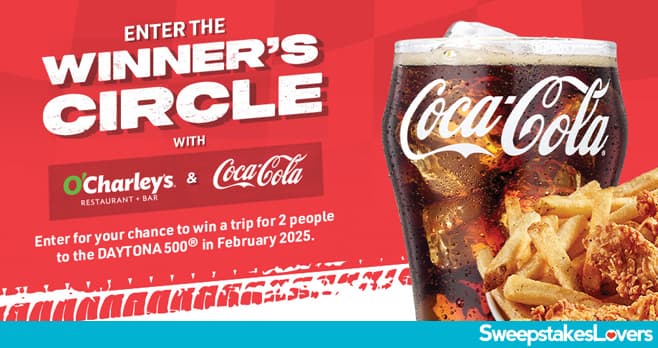 Coca-Cola O'Charley's Stock Car Racing Getaway Sweepstakes 2024