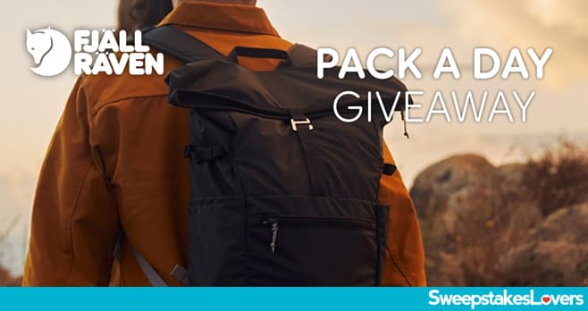 Fjallraven Kanken A Day Giveaway 2024