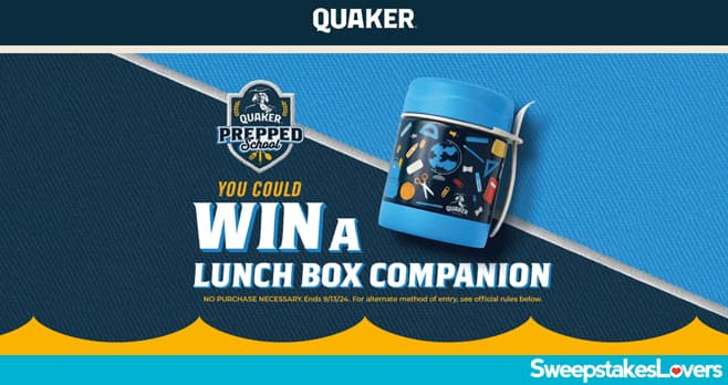 Quaker Back To School Instant Win Game 2024