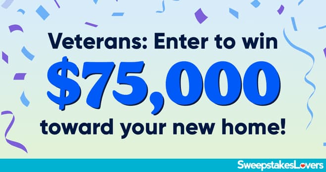 Realtor.com $75K Veteran Homebuyer Giveaway Sweepstakes 2025