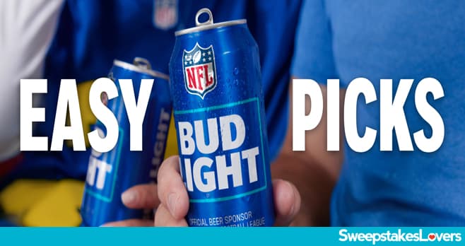 Bud Light Easy Picks NFL Sweepstakes 2024