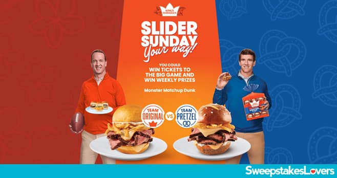 KINGS HAWAIIAN Slider Sunday Sweepstakes 2024