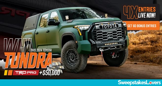 Forged 4×4 Toyota Tundra Sweepstakes 2025