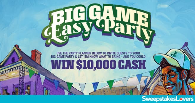 Pernod Ricard USA Big Game Easy Party Sweepstakes 2025