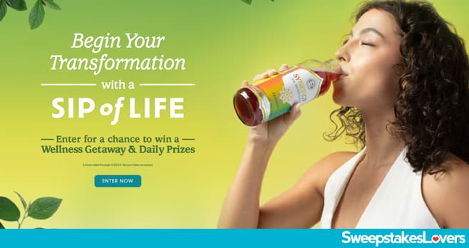 SYNERGY Sip Of Life Sweepstakes 2024