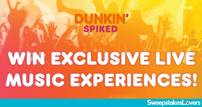 Dunkin Spiked Summer Sweepstakes 2024