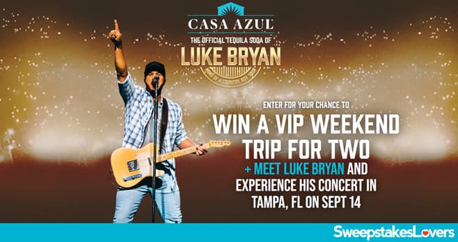 Casa Azul Tequila Soda Luke Bryan Concert Sweepstakes 2024