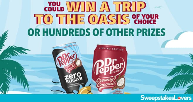 Dr Pepper Creamy Coconut Sweepstakes
