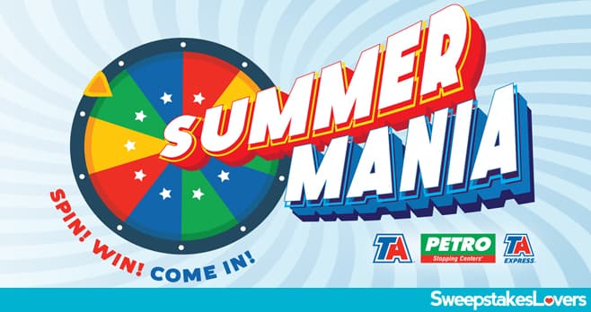TravelCenters of America Summermania Instant Win Game and Sweepstakes 2024