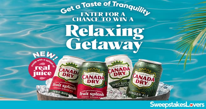 Canada Dry Fruit Splash Sweepstakes 2024