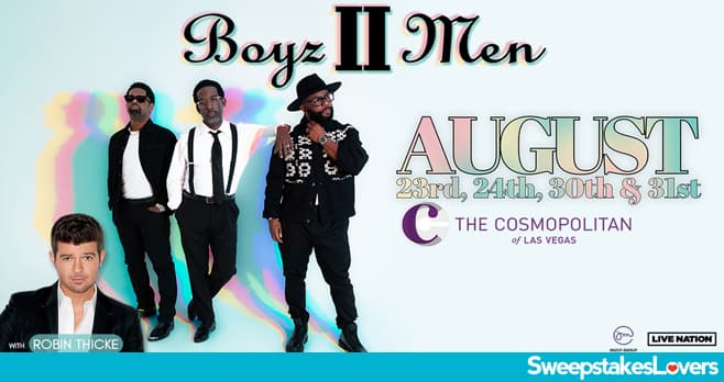 SiriusXM Boyz II Men Las Vegas Sweepstakes 2024