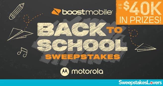 Boost Mobile Back to School Sweepstakes 2024