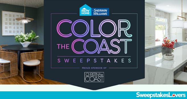 HGTV Color The Coast Sweepstakes 2024