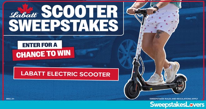 Labatt Scooter Sweepstakes 2024