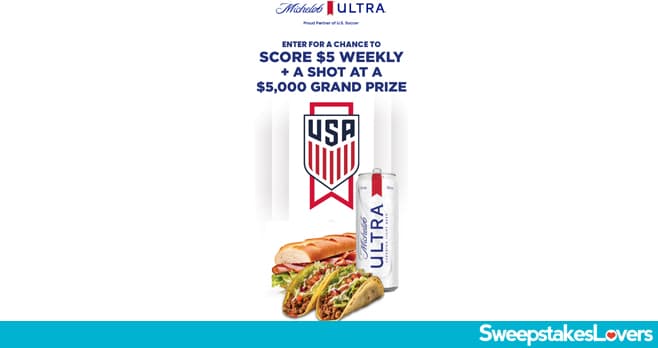 Michelob ULTRA x Food Sweepstakes 2024