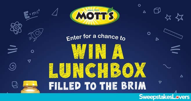 Motts Fill Your Lunchbox Sweepstakes 2024