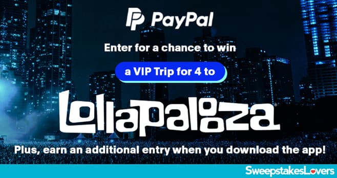 PayPal Festival Sweepstakes 2024