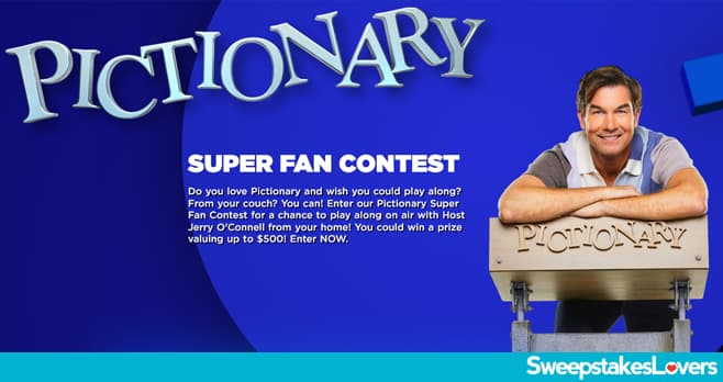 Pictionary Super Fan Sweepstakes 2024