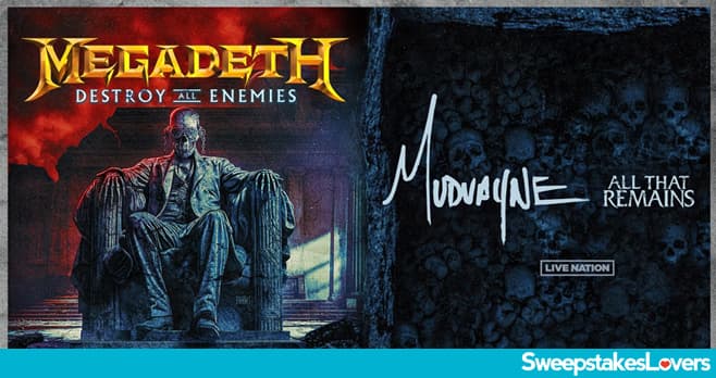 SiriusXM Megadeth Destroy All Enemies Tour Sweepstakes 2024