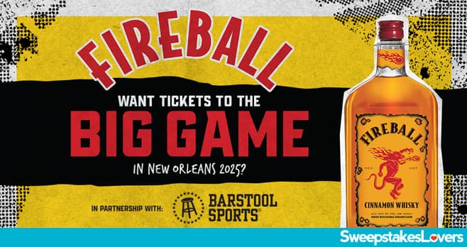 Fireball Football Big Game Sweepstakes & Instant Win Game 2024