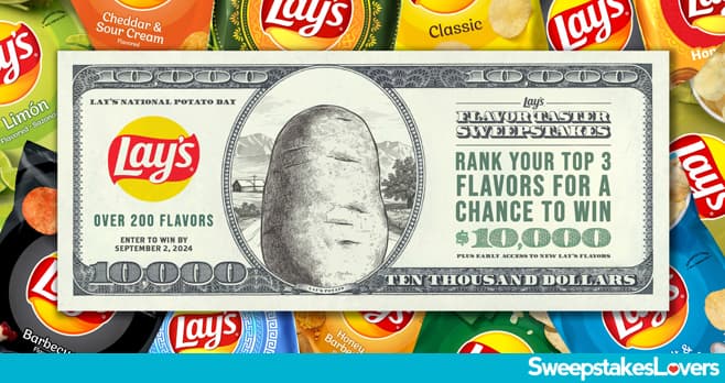 LAY'S Flavor Taster Sweepstakes 2024