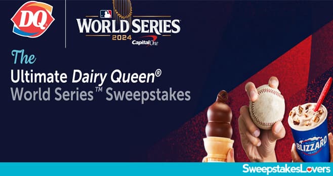 MLB Dairy Queen Sweepstakes 2024