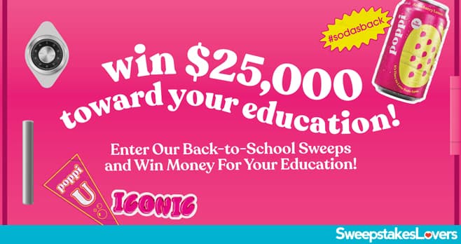 Poppi Back to School Sweepstakes 2024