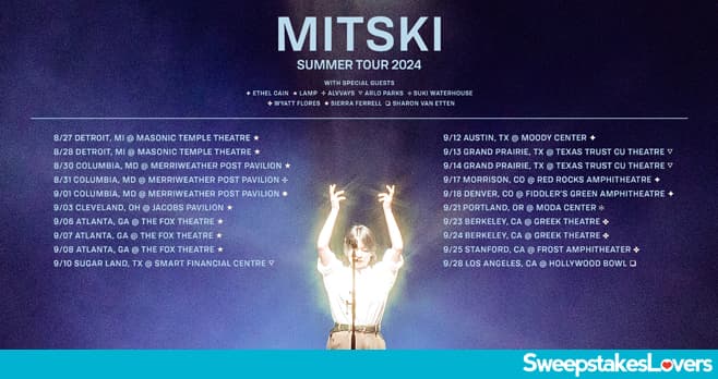 SiriusXM Mitski Sweepstakes 2024