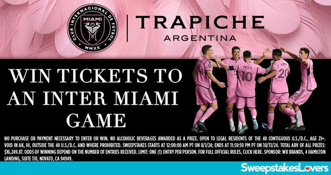 Trapiche G.O.A.T. Sweepstakes 2024