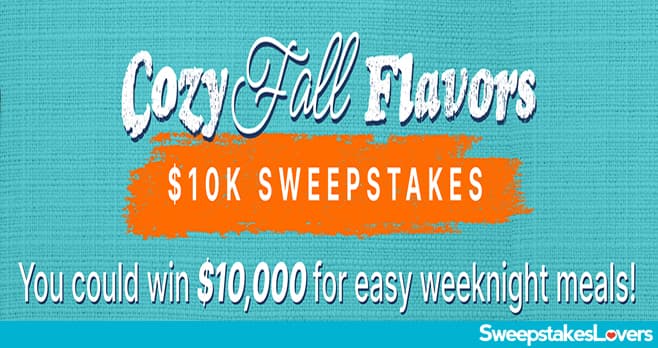 Food Network Cozy Fall Flavors $10K Sweepstakes 2024