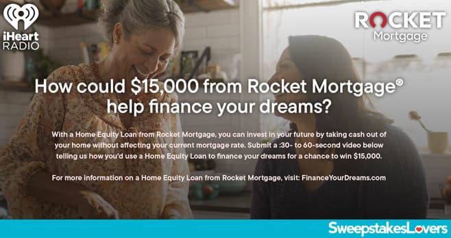 iHeartRadio Rocket Mortgage Sweepstakes 2024