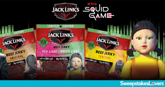 Jack Link's Squid Game Sweepstakes 2024