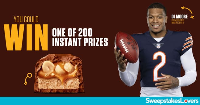 SNICKERS NFL Instant Win Game 2024