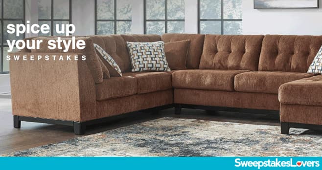 Ashley Furniture Spice Up Your Style Sweepstakes 2024