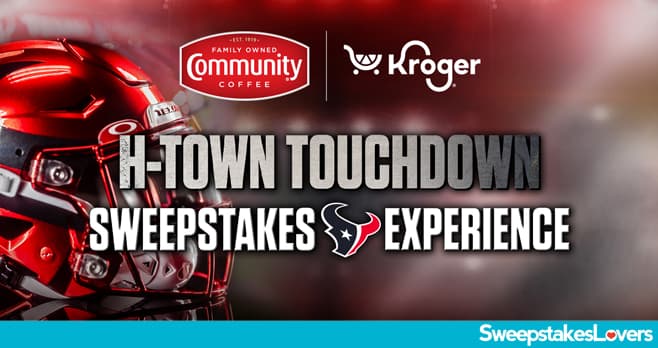 Community Coffee H-Town Touchdown Sweepstakes 2024