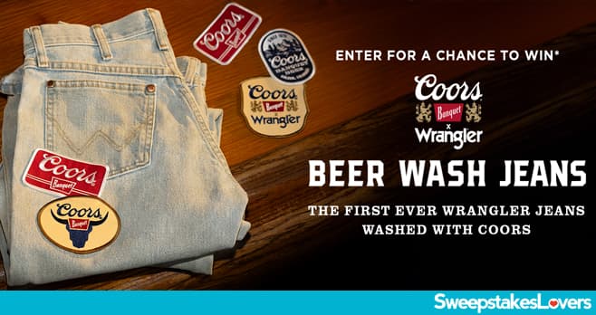 Coors Banquet x Wrangler Beer Wash Jeans Sweepstakes 2024