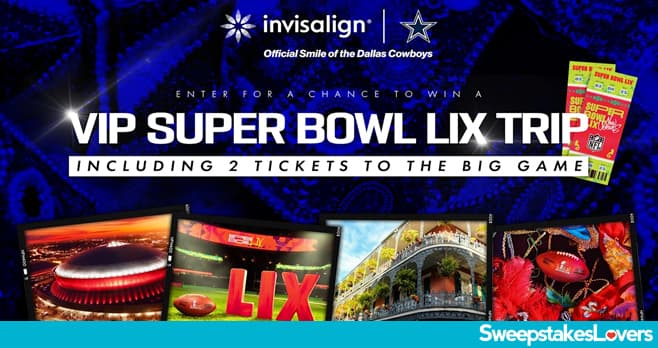 Dallas Cowboys VIP Super Bowl Trip Sweepstakes 2024